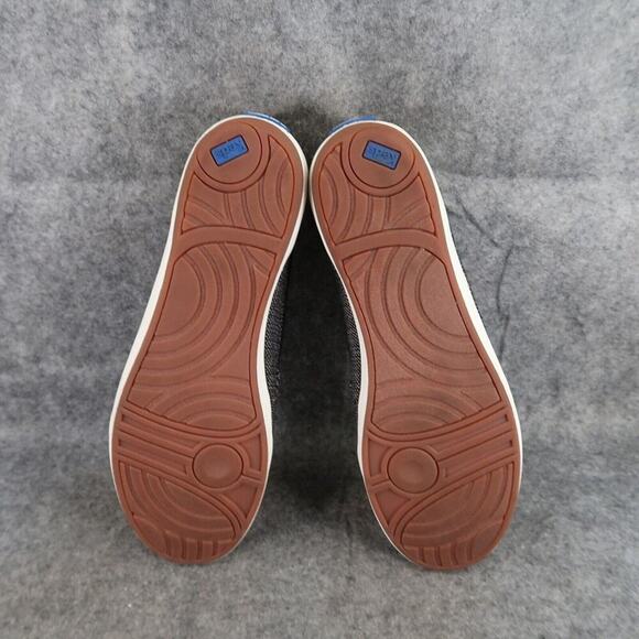 Keds Shoes Womens 8 Slip On Flats Glimmer Boat Moc Casual Classic Black Loafer - Picture 10 of 13